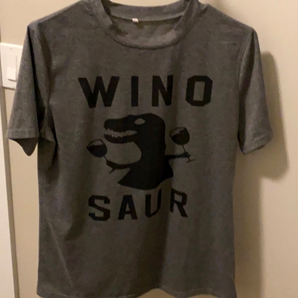Winosaur Wine Dinosaur T-Shirt